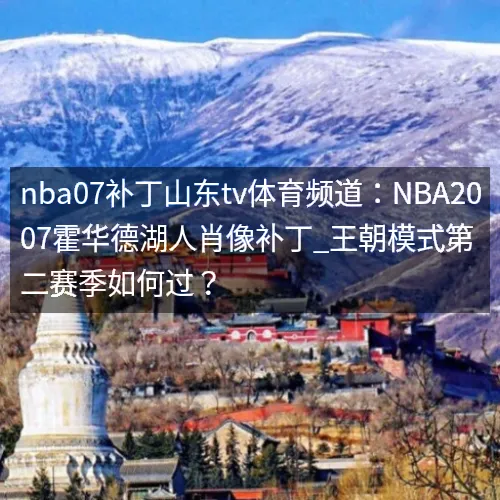 nbaaaa07补丁山东tv体育频道：nbaaaa2007霍华德湖人肖像补丁_王朝模式第二赛季如何过？